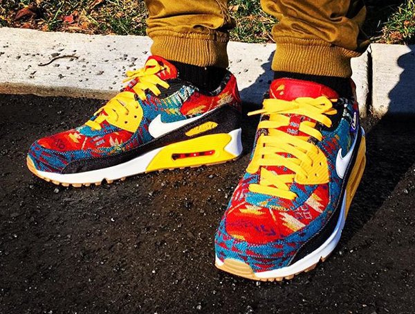 Nike Air Max 90 ID Pendleton Warm and Dry - @b2slow