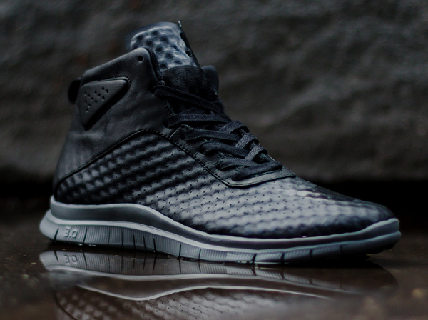 Nike Free Hypervenom Mid All Black o l acheter