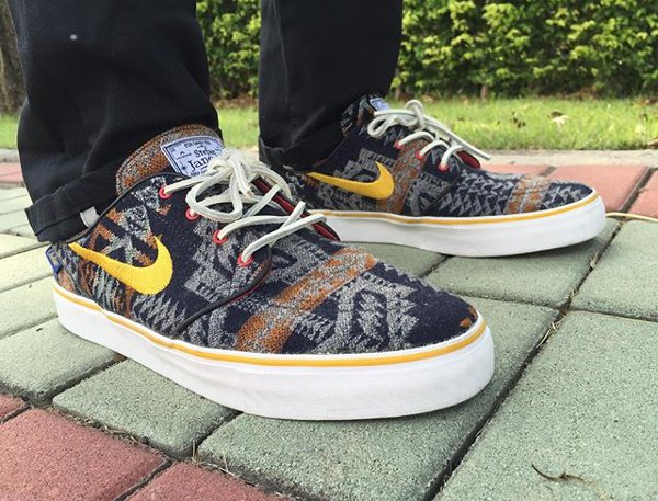 Nike SB Janoski ID Pendleton Warm and Dry - @biggie_sb