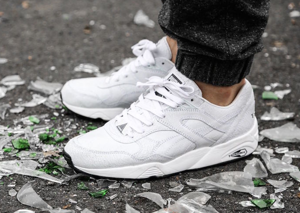 puma trinomic r698 all white