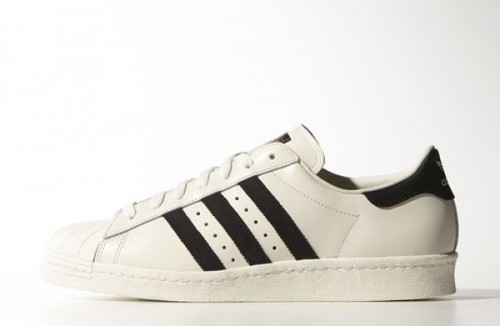 adidas original superstar 80s metal blanc