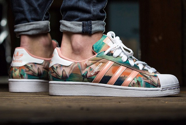 adidas superstar a fleur 