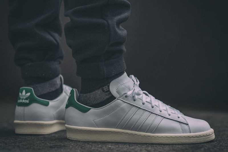 Adidas Campus 80's x Nigo 'Stan Smith' (White Green) aux pieds