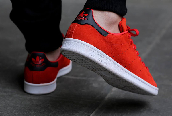 stan smith 2 Rouge homme