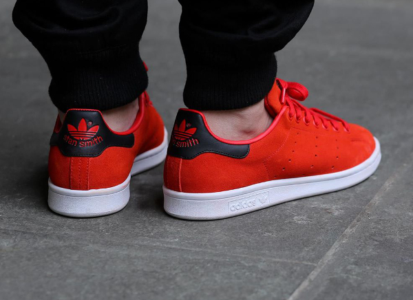 Adidas Stan Smith 'Red Core Black' (rouge) (3)