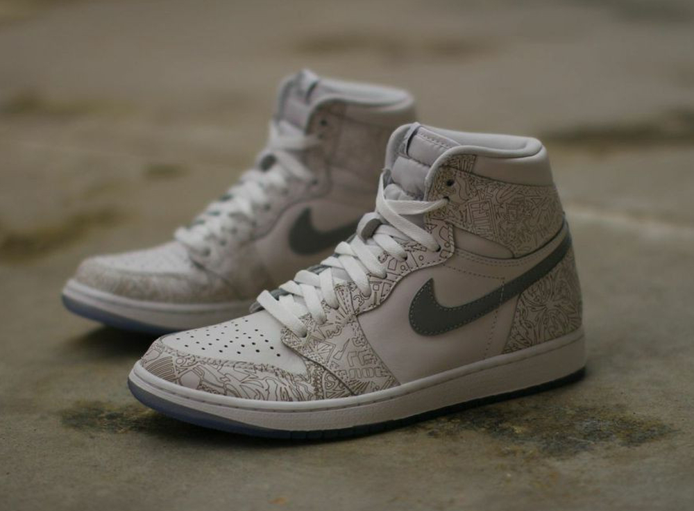 Air Jordan 1 High 'Laser' (White Metallic Silver) (6)