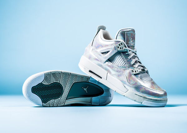 Air Jordan 4 GS Pearl Iridescent (irisée) (1)