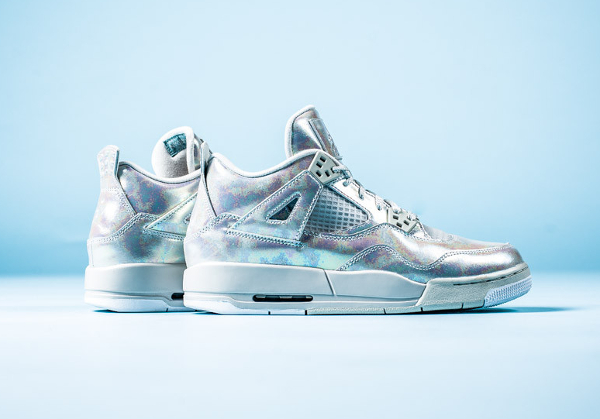 Air Jordan 4 GS Pearl Iridescent (irisée) (2)