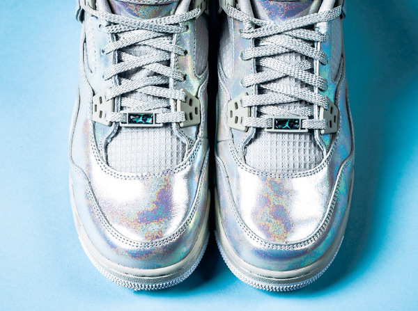 Air Jordan 4 GS Pearl Iridescent (irisée) (5)