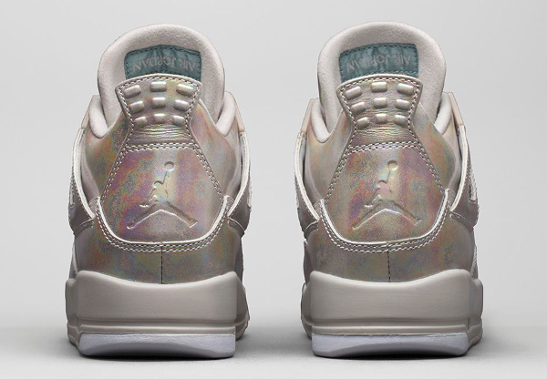 Air Jordan 4 GS Pearl Iridescent (irisée) photo officielle (5)