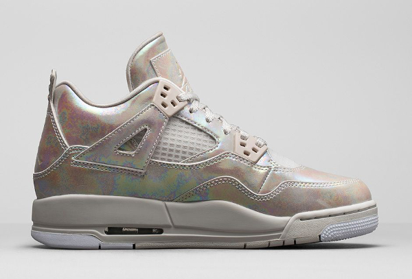 Air Jordan 4 GS Pearl Iridescent (irisée) photo officielle (6)