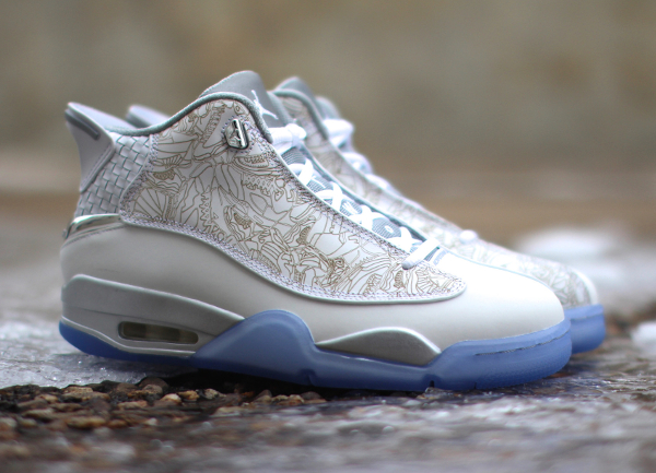 Air Jordan Dub Zero Laser White Metallic Silver (9)