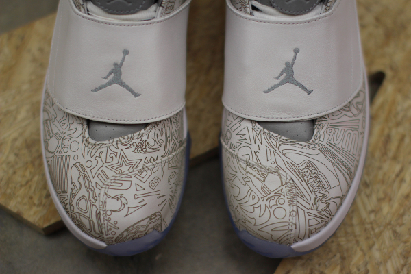 Air Jordan XX Laser (White Metallic Silver) (1)