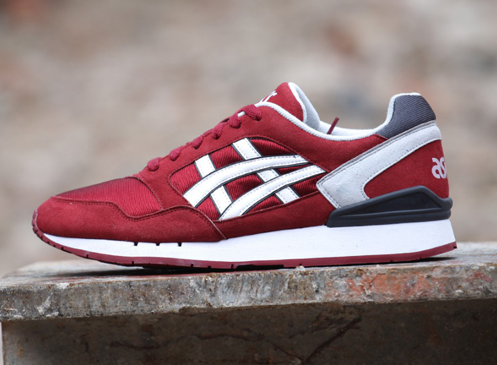 Asics Gel Atlanis Burgundy White (Bordeaux) (2)