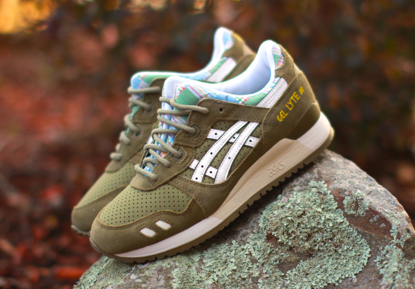 Asics Gel Lyte 3 Plaid 'Light Olive' (3)