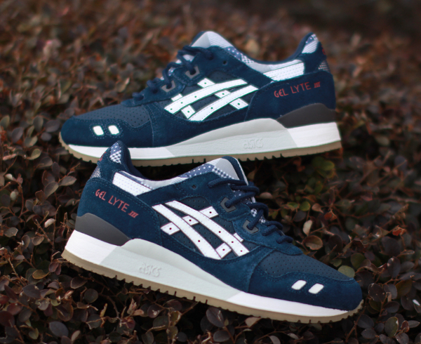 Asics Gel Lyte 3 Plaid 'Navy White' (3)