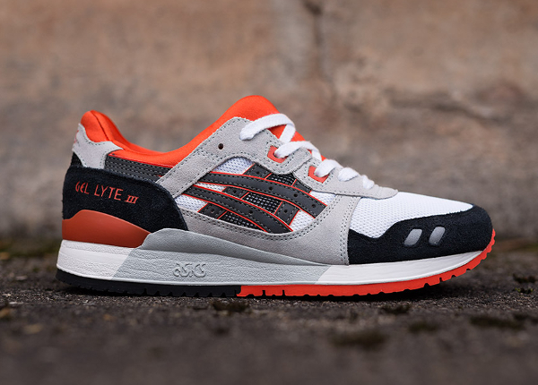 Asics Gel Lyte 3 'White Black Orange' (1)