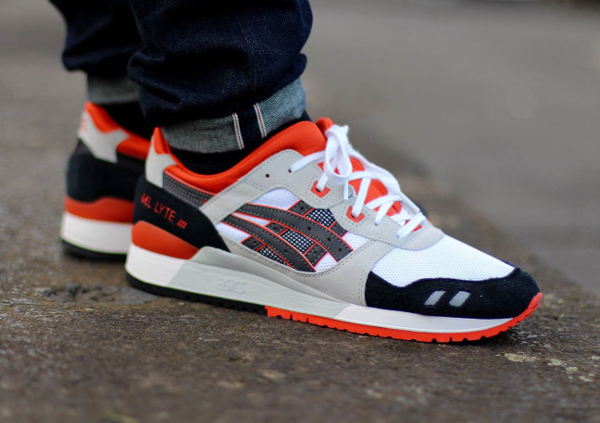 Asics Gel Lyte 3 'White Black Orange' (6)