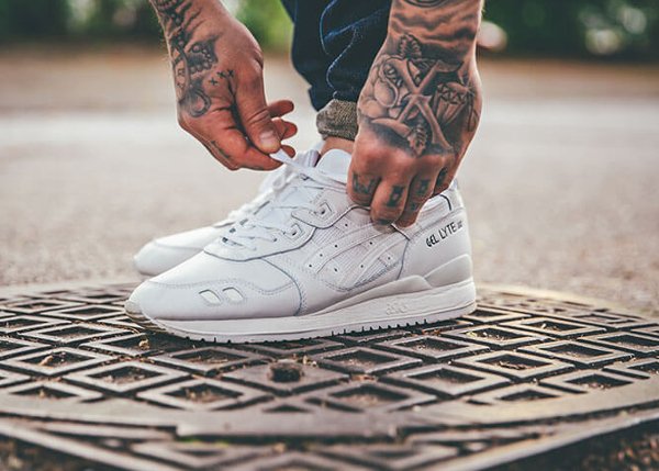 Asics Gel Lyte III White White (1)