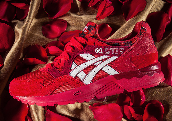 asics gel lyte v rouge femme