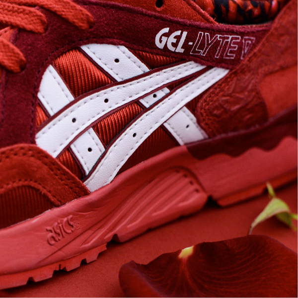 Asics Gel Lyte V rouge 'Romance' (Saint Valentin) (2)