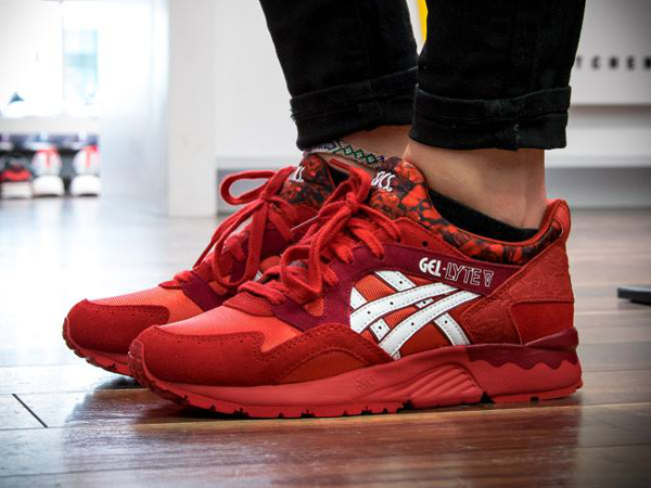 Asics Gel Lyte V rouge 'Romance' (Saint Valentin) (7)