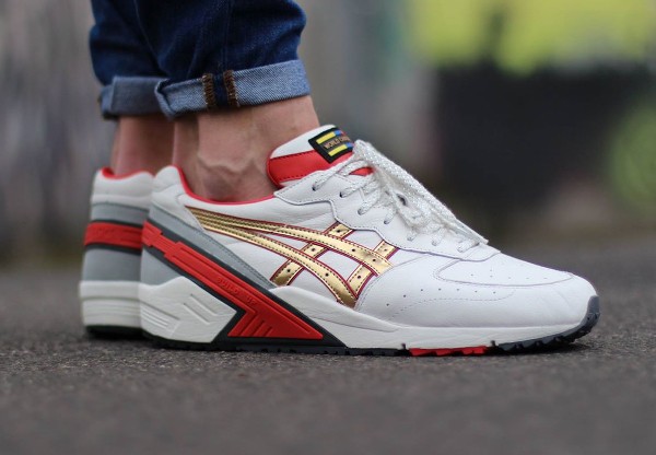 Asics Gel Sight OG Champagne Gold 2015 (Olympic) aux pieds (1)