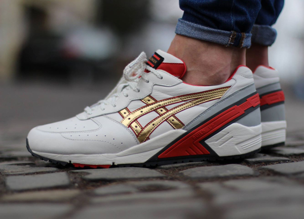 Asics Gel Sight OG Champagne Gold 2015 (Olympic) aux pieds (3)