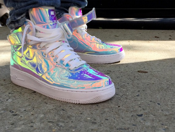 air force 1 mid iridescent id