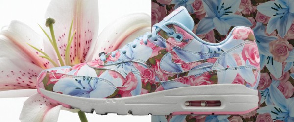 Nike Air Max 1 Ultra City Floral Paris (fleurs lys & roses) (1)