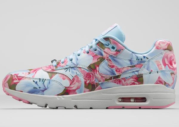 Nike Air Max 1 Ultra City Floral Paris (fleurs lys & roses) (3)