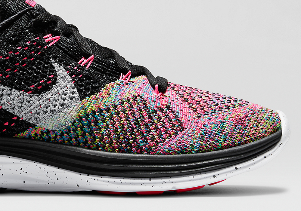 nike flyknit multicolor lunar