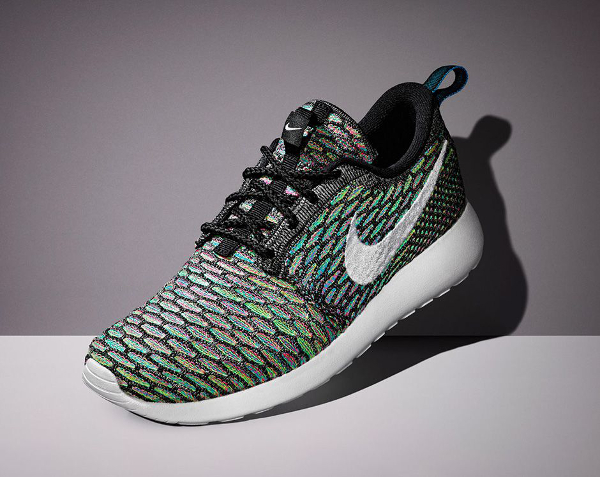 Nike Flyknit Roshe Run Multicolor (femme) (1)