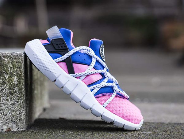 Nike Huarache NM Deep Pink Blue (bleu et rose) (3)