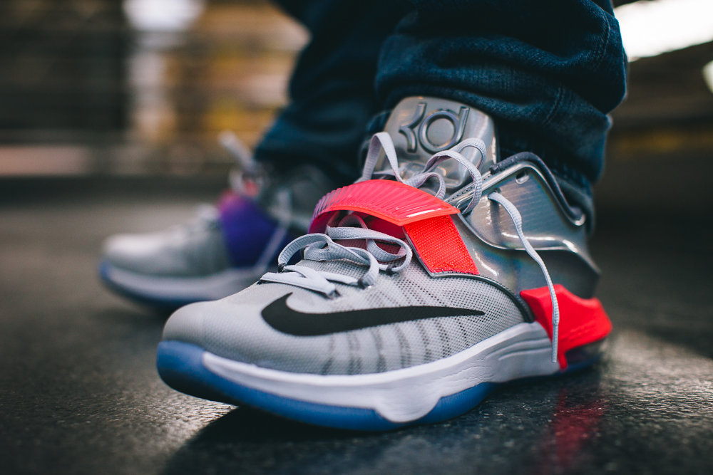 Nike KD 7 'Zoom City' All Star Game 2015 aux pieds (2)