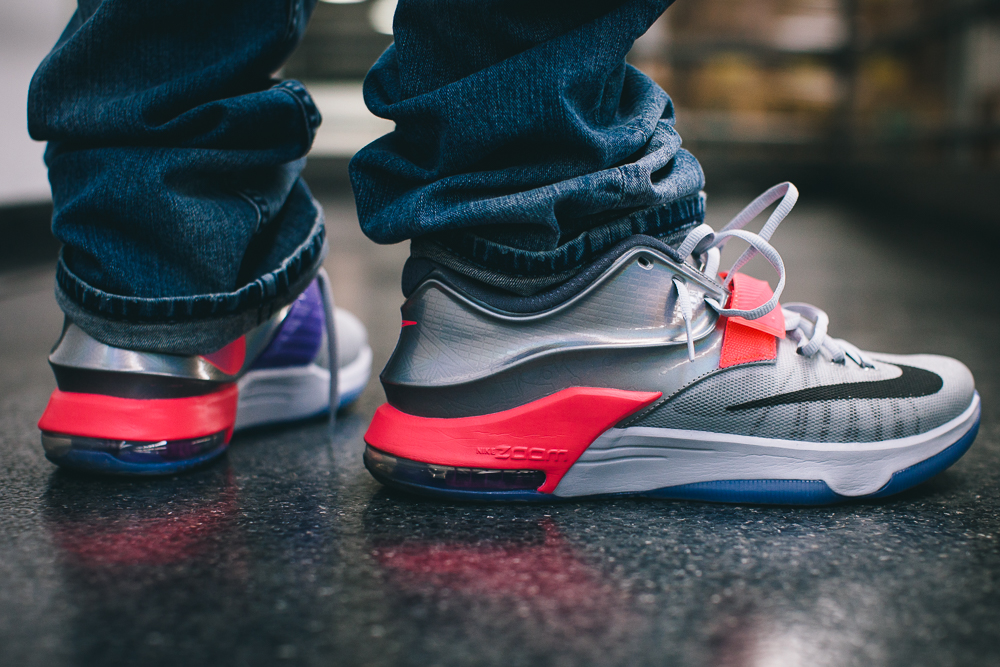 Nike KD 7 'Zoom City' All Star Game 2015 aux pieds (5)
