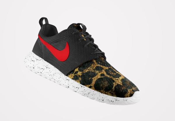 Nike Roshe Run ID Poney Hair Leopard