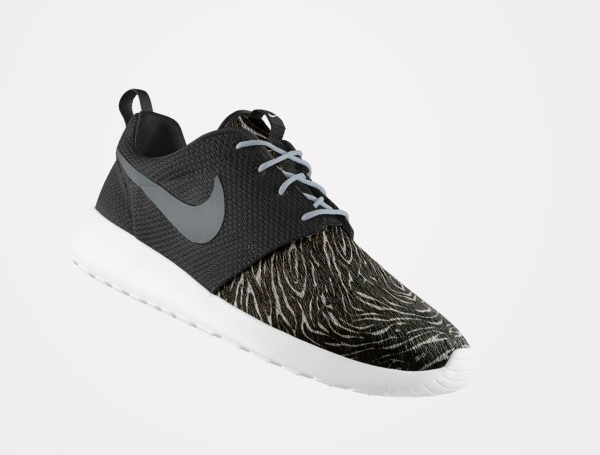 Nike Roshe Run ID Pony Hair zèbre