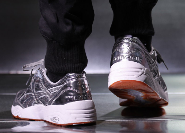 Puma R698 x Alife 'Metallic Silver' (argentée) (4)