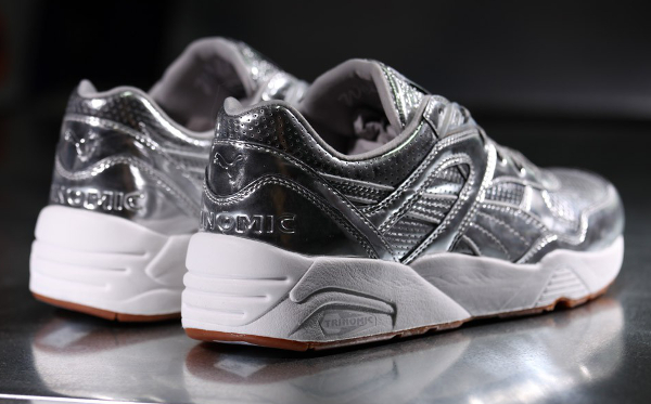 Puma R698 x Alife 'Metallic Silver' (argentée) (8)