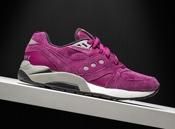 Saucony G9 Master Control 'Neon Lights' (Wine) (1)