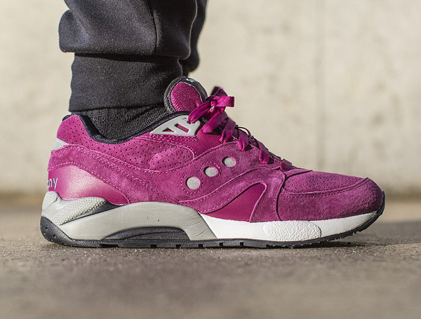 Saucony G9 Master Control 'Neon Lights' (Wine) (2)