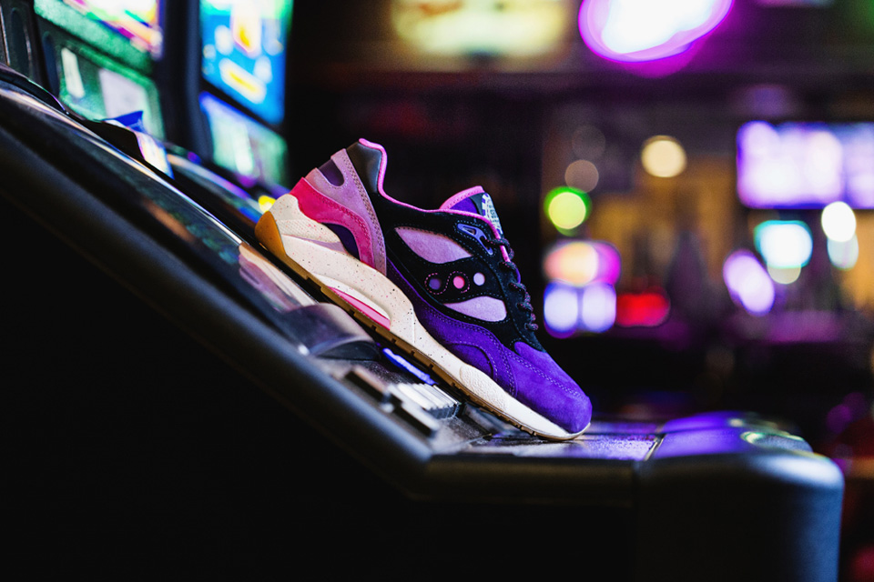 Saucony G9 Shadow x Feature 'The Barney' (1)