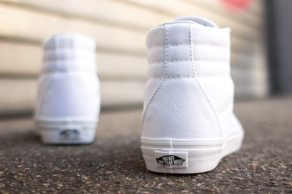 Vans Sk8 Hi True White (blanc)  (7)