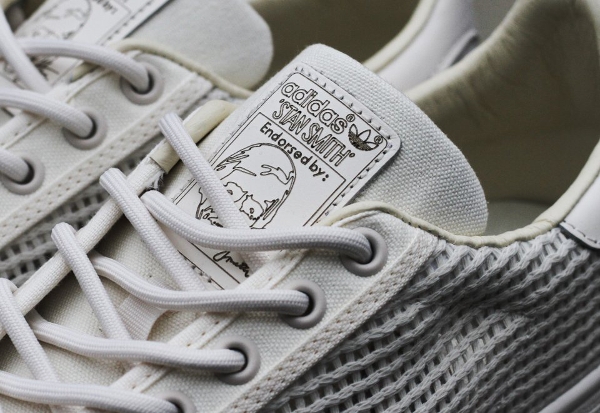 stan smith woven core black