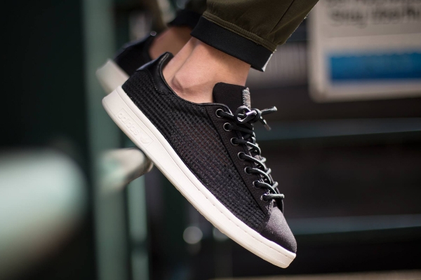 Adidas Stan Smith Woven (tissée) Core Black (noir) (4)