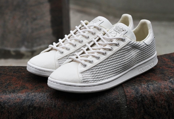 Adidas Stan Smith Woven (tissée) off White (beige) (1)