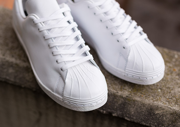 adidas superstar 80s clean white