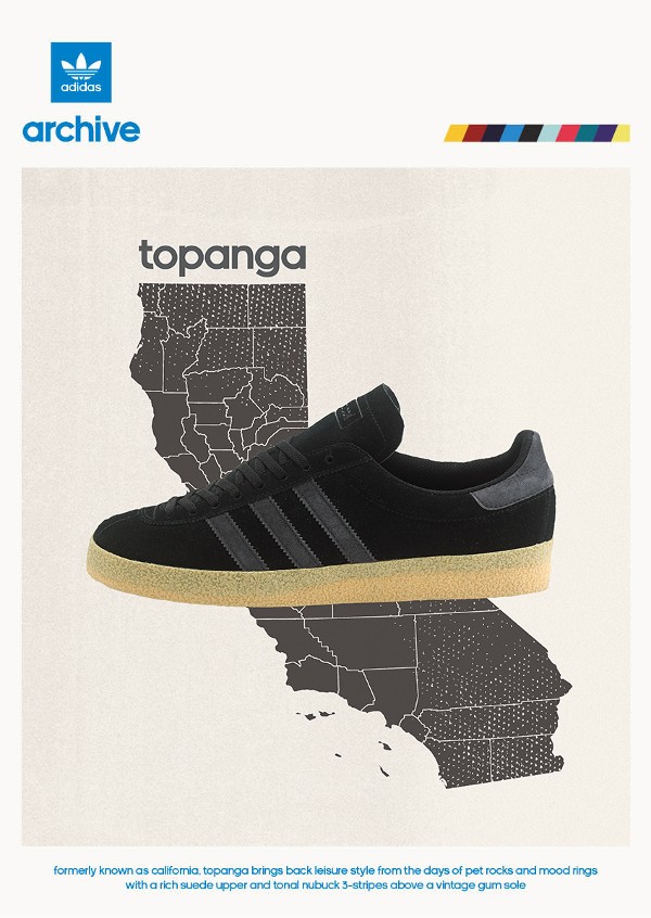 Adidas Topanga Black Gum