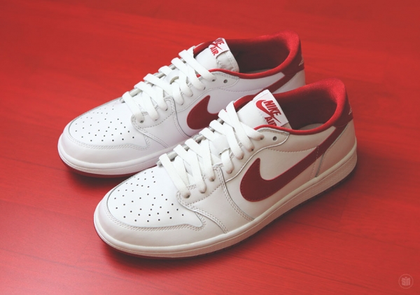 Air Jordan 1 Low OG White Varsity Red (3)